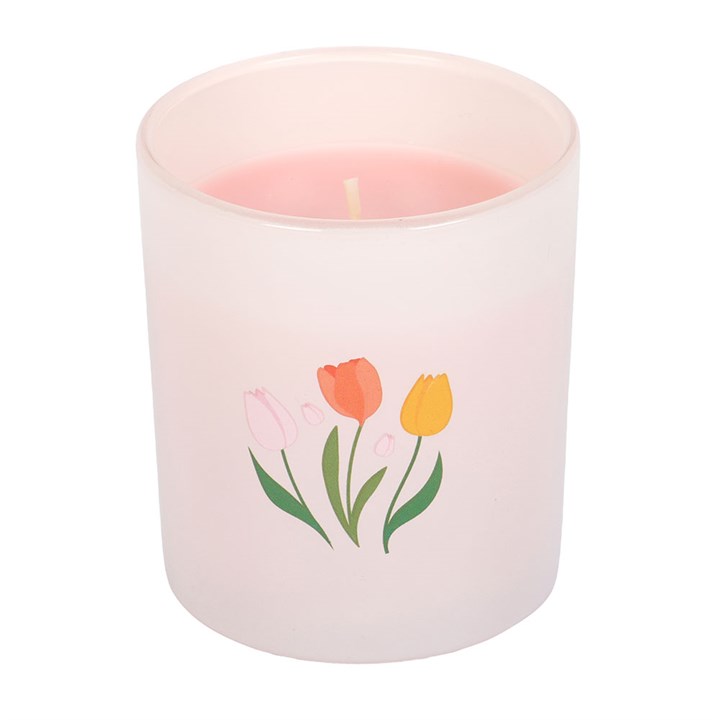 If Mums Were Flowers I'd Pick You French Tulip Candle